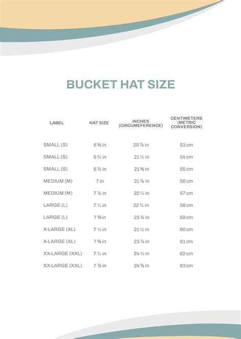 prada bucket hat size chart